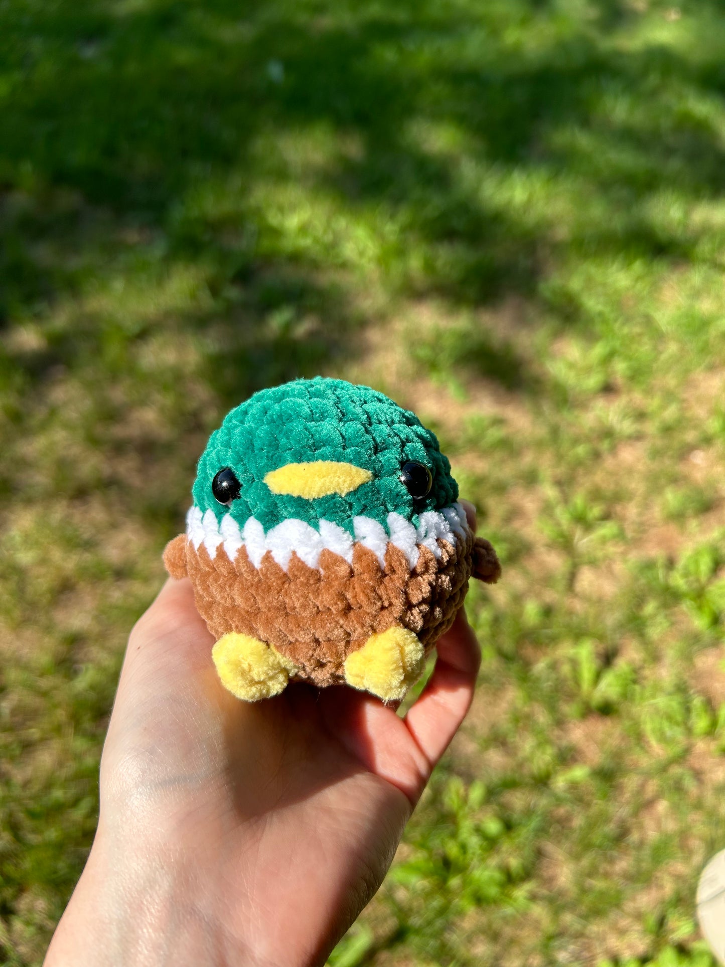 Mallard Duck Crochet Plushie