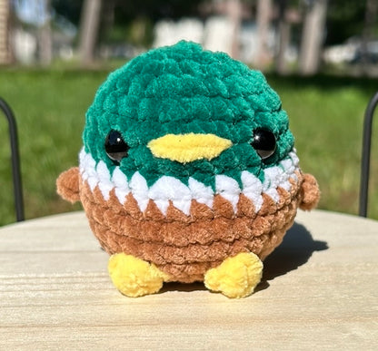 Mallard Duck Crochet Plushie