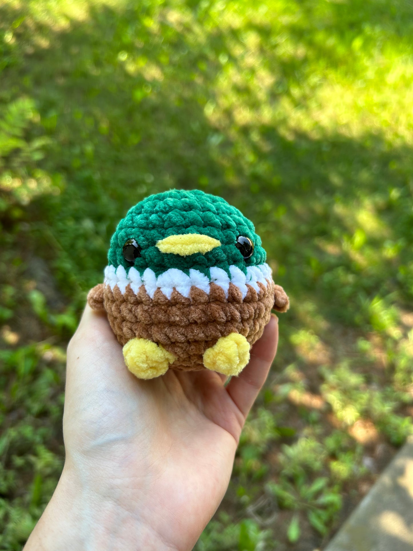 Mallard Duck Crochet Plushie