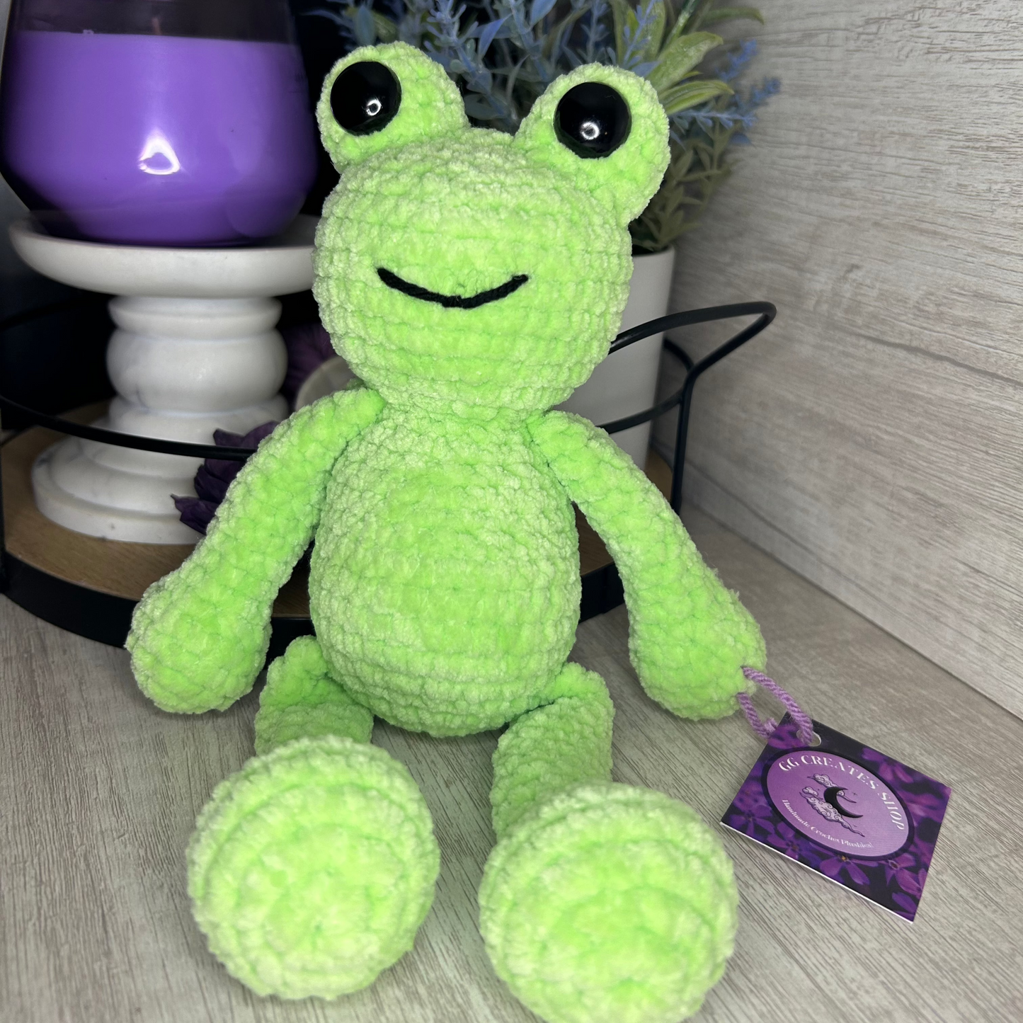 Adorable Frog Crochet Plushie