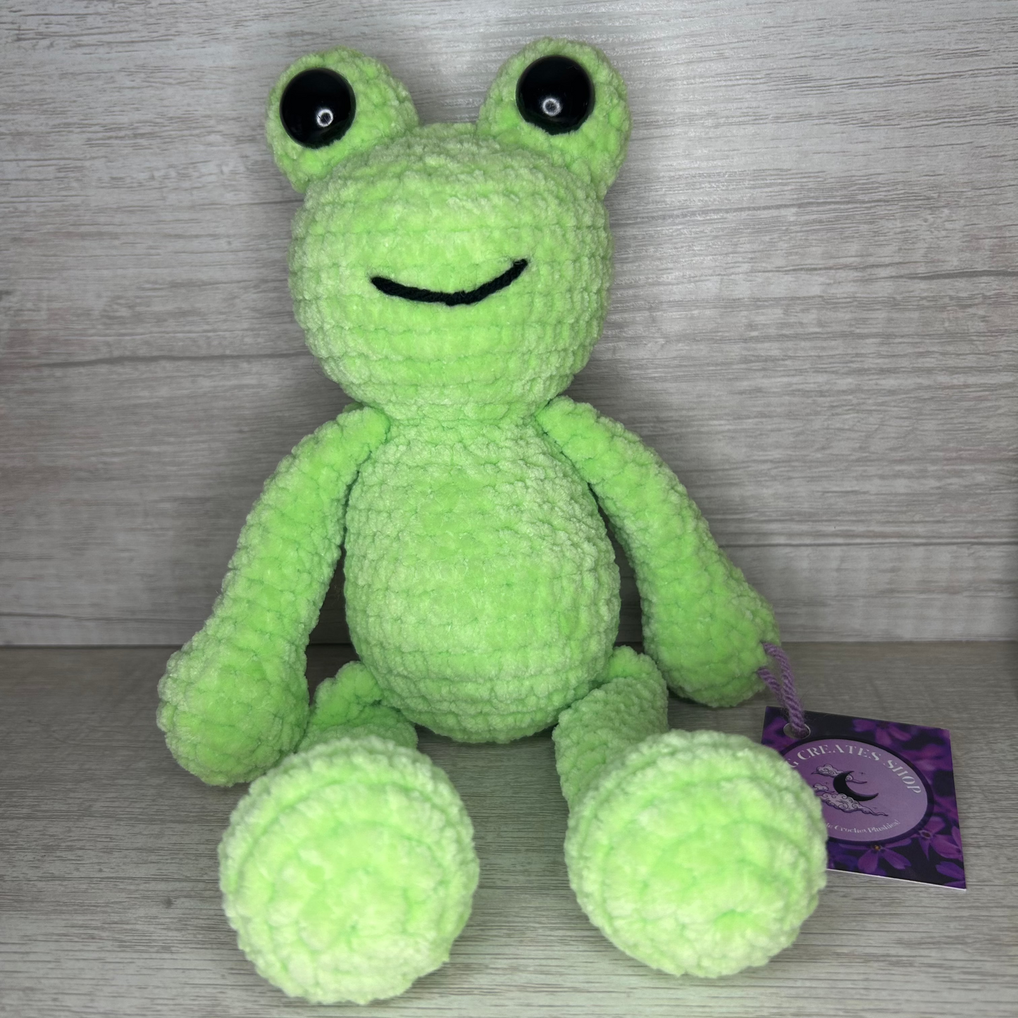 Adorable Frog Crochet Plushie