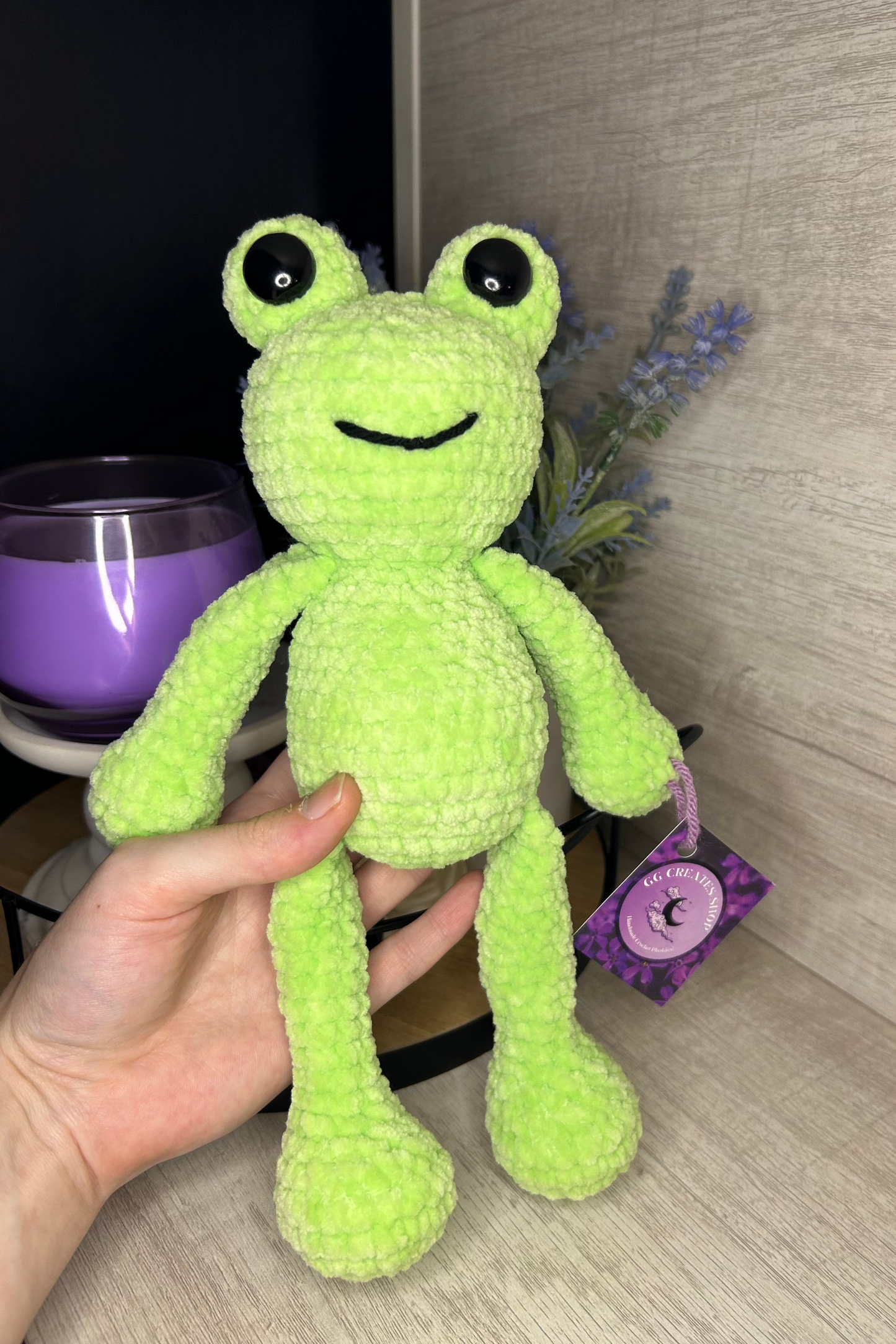 Adorable Frog Crochet Plushie