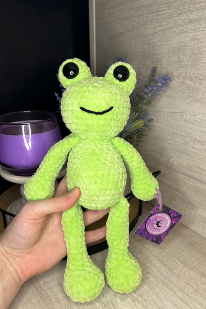 Adorable Frog Crochet Plushie